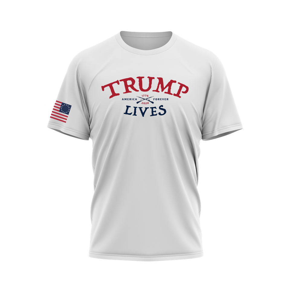 Trump Lives Patriot T-shirts – Men – Verve United